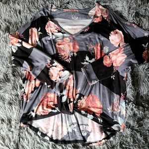 Maurices Floral Blouse